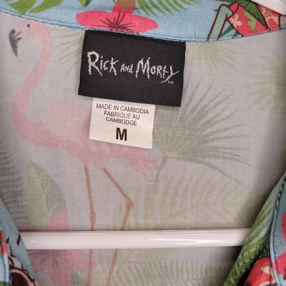 Rick and Morty button up - Picture 4 of 9